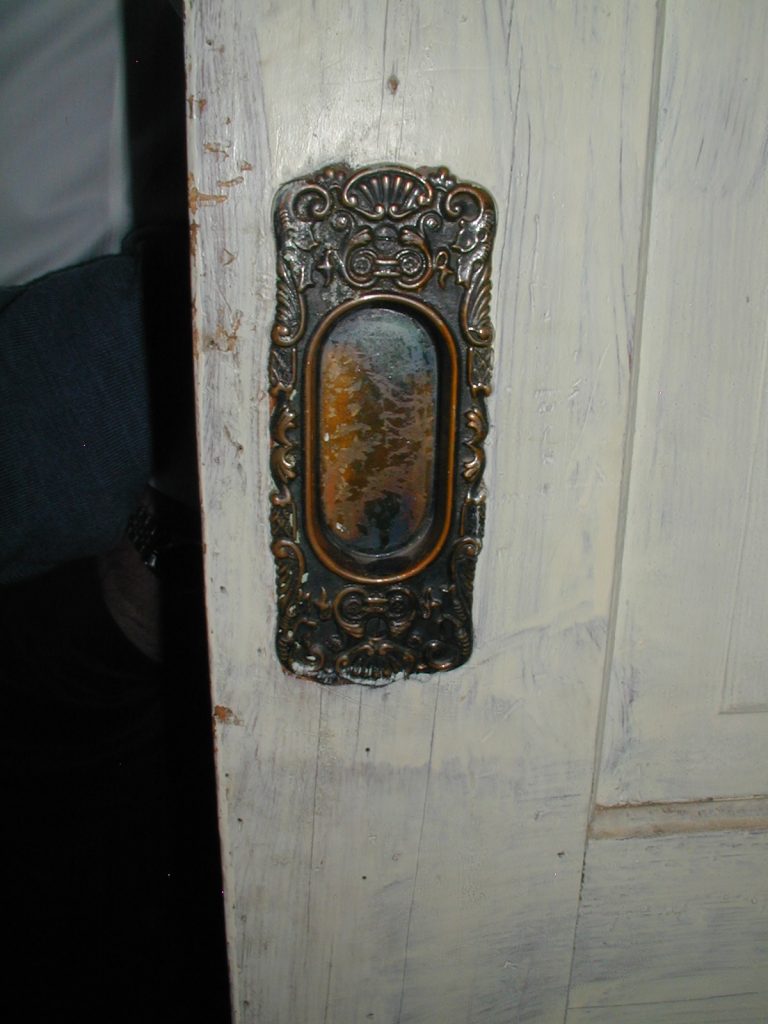 Brass door pull